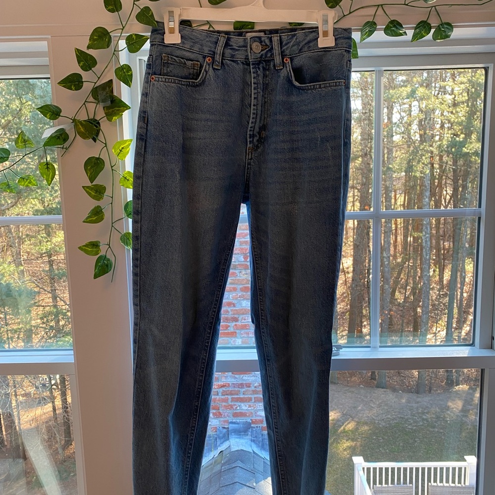 BDG jeans medium wash.